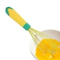 thumbnail image 6 of Clearance Egg Beater under $5,Silicone Whisks For Cooking Heat Balloon Whisk Silicone Kitchen Egg Whisks Handle Beater For Non Stick Cookware Kitchen For Frothing & Blending, 6 of 9