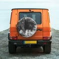 thumbnail image 6 of Easygdp Heroic Lion Encounter Wheel Cover,Spare Tire Cover,4-17in Spare Tire Cover Universal Fit for Trailer, Car, Truck, SUV, Jeep-17 inch, 6 of 6