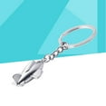 thumbnail image 1 of IDEANATEGRATE Llavero De En Metal Plateado Con Creativo Para Bolso Y Regalo, 1 of 8