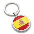 thumbnail image 1 of 3D Metal Spain Spanish National Flag Keyring Key Chain Gift Men Women Keychain Giftbox KK 191, 1 of 4