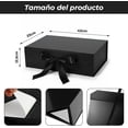 thumbnail image 2 of 2 Pcs Caja de Regalo Plegable Magnética con Cinta, Carton (Negro), 2 of 4