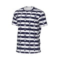 thumbnail image 6 of Wukai Anchors Print Men's Short-Sleeved Mesh T-Shirt,Quick-Dry Short Sleeve Workout T-Shirt-5X-Large, 6 of 8