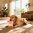 thumbnail image 4 of Squeaky Potato Chips Puppy Toy Snack Design Interactive Play Builtin Paper Crinkle Sound For Dogs Training, 4 of 4