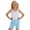 Light Blue, variant on AWZXDE Toddler Shorts Cotton Baby Girls Soft Elastic Waist Bike Shorts for Dance Sports Crawling