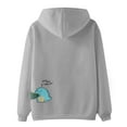 thumbnail image 5 of Couples Matching Dinosaur Hoodie Sweatshirt Cute Cartoon Graphic Pullover Hoodie Soft Hooded Sweatshirt for Men and Women Funny Couple Outfit, 5 of 9