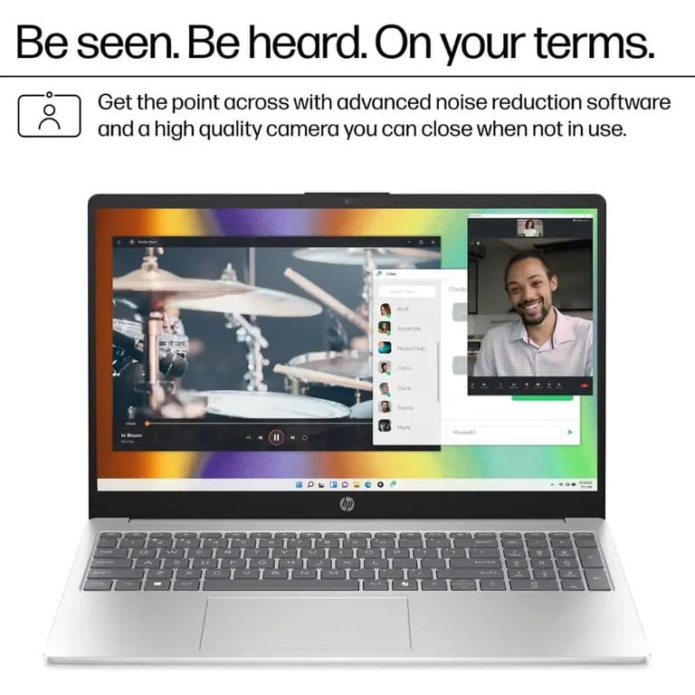HP 15 Touchscreen Laptop, Intel Core i3-1315U Processor, 8GB RAM, 256GB ...