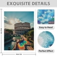 thumbnail image 3 of Diamond Art Kits for Adults - 5d Colosseum Sunset Vibrant Landscape Diamond Painting for Adults, Diamond Art for Adults Beginners, Diamond Painting Kits for Adults for Home Wall Decor, 3 of 7