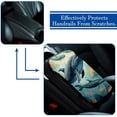 thumbnail image 5 of Whale Soft Furry Printed Car Armrest Cover 12.5x8.2 Inch - Comfortable Armrest Pad Accessories, 5 of 6