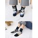 thumbnail image 3 of Calcetines de dedo para mujeres perros 5 pares (36-40) Calcetines deportivos de algodón con dedos separados, calcetines de dedo para mujer, suaves y transpirables, 3 of 4