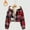 Red, variant on Women's Fleece Lined Hooded Plaid Jackets Oversized Zip up Cropped Coat Winter Warm Thicken Outerwear New Business Casual Jackets for Women Brown XL