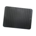 thumbnail image 3 of Estera de silicona para secar platos, escurridor de platos, resistente, compacta, fácil de limpiar, almohadilla de secado higiénica para revestimiento negro, 3 of 10