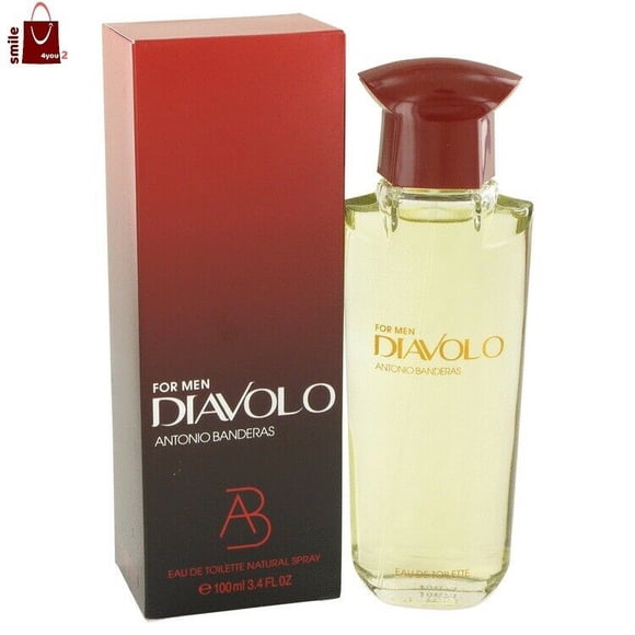 (pack 9) Diavolo Eau de Toilette Vaporisateur par Antonio Banderas 3.4 oz