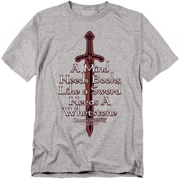 Game of Thrones T-Shirt The Mind Needs Books Unisex Graphic Tee For Men & Women