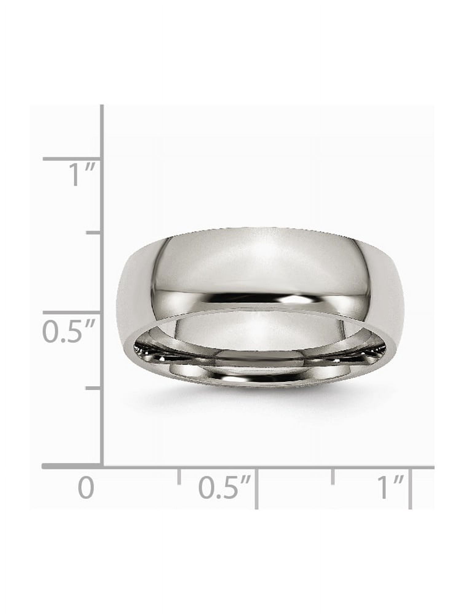 Titanium 7mm Polished Band