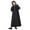 Black#1667, variant on LIIPEE Boys Girls Top Long Sleeve Hooded Half Zip Robe Toddler Casual School Top,Black,4-5 Years