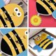 thumbnail image 2 of Cartoon Bee Shape Wall Clock Mute Clock Hanging Clock without Battery for Room, 2 of 4