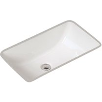 Mansfield 218Ns Petite Covington 21-3/8" Vitreous China Undermount Bathroom Sink - White