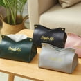 thumbnail image 3 of Comfortable Moisture-proof Letter Design Tissue Holder Storage Organizer Box for Living Room, 3 of 8