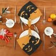 thumbnail image 6 of Coolnut Set of 6 Happy Halloween Napkins Cloth Napkins 20"x20", Washable Polyester Dinner Napkins for Parties, Wedding, Restaurant, 6 of 6