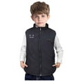thumbnail image 2 of RXIRUCGD USB Intelligent Constant Temperature Heated Windproof Plus Size Coat For Children Winter 13 Heated Jacket Coat( Black, Size:12 Years ), 2 of 9