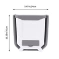 thumbnail image 2 of RENACLIPY 1PC Kitchen Garbage Can Plastic for Garbage Collection Home Use, 2 of 8