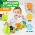 thumbnail image 2 of Baby toys months, Infant Baby Musical Stuffed Animal Toys, Soft Sensory Toys with Crinkle and Rattles, Tummy Time Toys for Newborn Boys Girls Gift 0 612 Months, 2 of 7