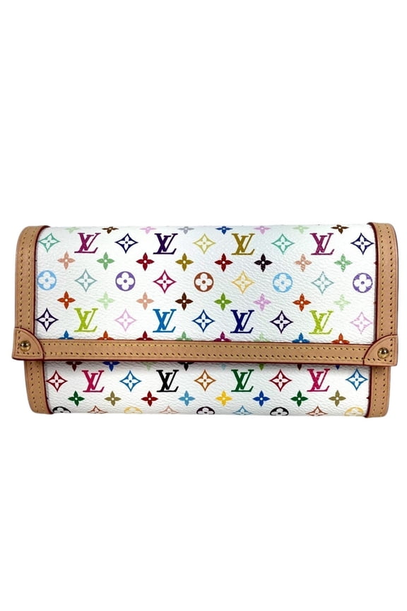 Pre-Owned LOUIS VUITTON M13397 Japan Limited Edition LV Monogram Multicolor Portefeuille...