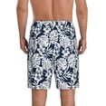 thumbnail image 4 of Lsque Hawaiian Style Mens Sleep Pajama Shorts,Short Pajama Pants, Cotton Ultra-Soft Knit-XX-Large, 4 of 9