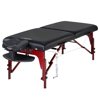 Master Massage 31" Montclair ThermaTop Portable Table Beauty Salon Bed Memory Foam Black