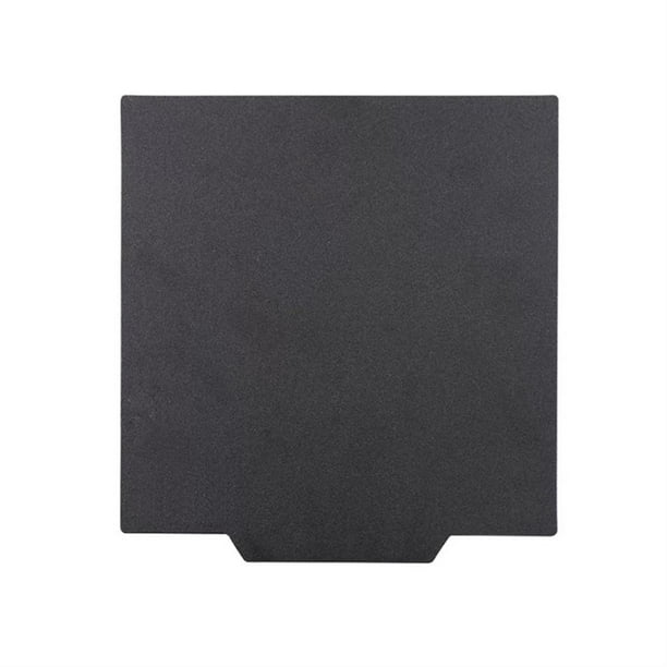Plataforma magnética flexible for impresora 3D, cubierta de cama con calefacción extraíble, placa de doble cara, superficie de construcción negra escarcha de 1 pieza