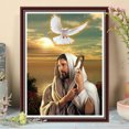thumbnail image 2 of Pintura de diamante (DB0666) 5D DIY Sacerdote Paloma Square Kit Mosaico Artesanía 40x50cm Hugtrwg Para estrenar, 2 of 2