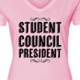 thumbnail image 4 of Inktastic Student Council President Women's V-Neck T-Shirt, 4 of 5