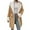 a-Khaki5016, variant on VNKIDY Women Parkas Winter Thicken Solid Color Plush Jacket Thermal Insulated Long Sleeve Lapel Coat For Casual Daily Wear Cozy Outerwear