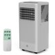 thumbnail image 1 of 8000 btu portable air conditioner con 3 speeds y sleep mode - 3-in-1 cooling ac para room, standing o ventless floor use, 1 of 7
