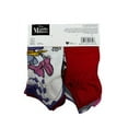 thumbnail image 4 of Minnie Mouse Toddler Girls no show Socks, 10-Pack, shoe Sizes 10-4, 4 of 5