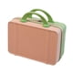 thumbnail image 2 of Estuche de viaje para maquillaje, estuche para cosméticos, maleta de mano ligera, equipaje de mano, portátil para mujer, maleta de viaje pequeña Rosa Verde, 2 of 9