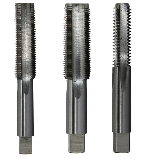 Juego de Machuelos Drill America 1/2"-20 de Acero Rápido T/A