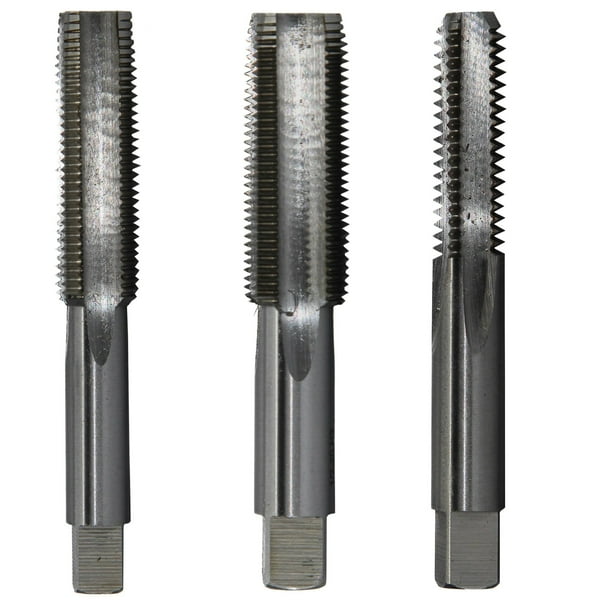 Juego de Machuelos Drill America 1/2"-20 de Acero Rápido T/A