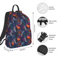 thumbnail image 2 of Yiaed Tropical Flower Print Lightweight Backpack Travel Backpacks Hiking Daypack for Women Men, 2 of 5