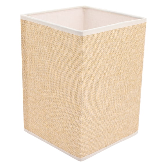 WRISTBIQUE 1Set Farmhouse Drum Lamp Shades in Light Brown for Bedroom 11.8x5.5in