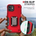 thumbnail image 7 of JTCASES for iPhone 11 Case, Support Magnetic Car Mount Adjustable Bracket Non-slipping 2-Layer Shockproof Drop Resistant Heavy Duty Protective Slim Shell, Green, 7 of 7