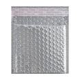 thumbnail image 2 of HOSL Bubble Mailer 5.2x5.2"(Inner) Shipping Envelopes 20 Pack Padded Envelopes for Mailing Shipping Packaging small Business Waterproof Package Bags Bulk (Silver), 2 of 10
