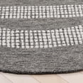 thumbnail image 3 of SAFAVIEH Pine Qendro Geometric Area Rug, Grey/Ivory, 6' x 6' Round, 3 of 7