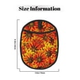thumbnail image 3 of Pofeuu Sunflower4 Print Silicone Pot Mat Mitten With Hanging Loop Heat Resistant Oven Mitts Non-Slip Bbq Baking Smoking Potholders, 3 of 7