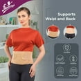thumbnail image 6 of Flamingo Lumbar Sacro Belt| Beige for Back Pain Relief | 1 piece | XXL, 6 of 6