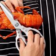 thumbnail image 3 of Tijeras de cocina, tijeras de cocina afiladas y resistentes, aptas para lavavajillas, accesorios de cocina, tijeras de cocina para carne, pollo, pescado y aves de corral, 3 of 5