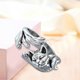 thumbnail image 2 of Cute Adjustable Open Cat Kitten Totem Ring Wedding Jewelry Accessory, 2 of 5