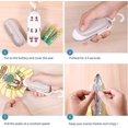 thumbnail image 3 of 2pc Mini Bag Sealer,portable Heat Vacuum Sealers Plastic Sealer, 3 of 5