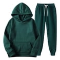 thumbnail image 5 of HAiming Womens Sweatsuits Sets 2 Piece Outfits Long Sleeve Hooded Sweatshirts Sweatpants Workout Clothes with Pockets, 5 of 6
