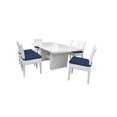 thumbnail image 2 of Miami Table à Manger Patio Extérieur Rectangulaire W / 6 Chaises Sans Bras, 2 of 2